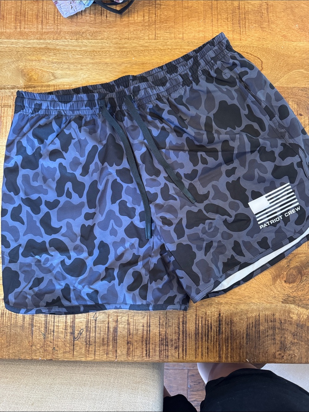 Patriot Crew Camo Athletic Shorts